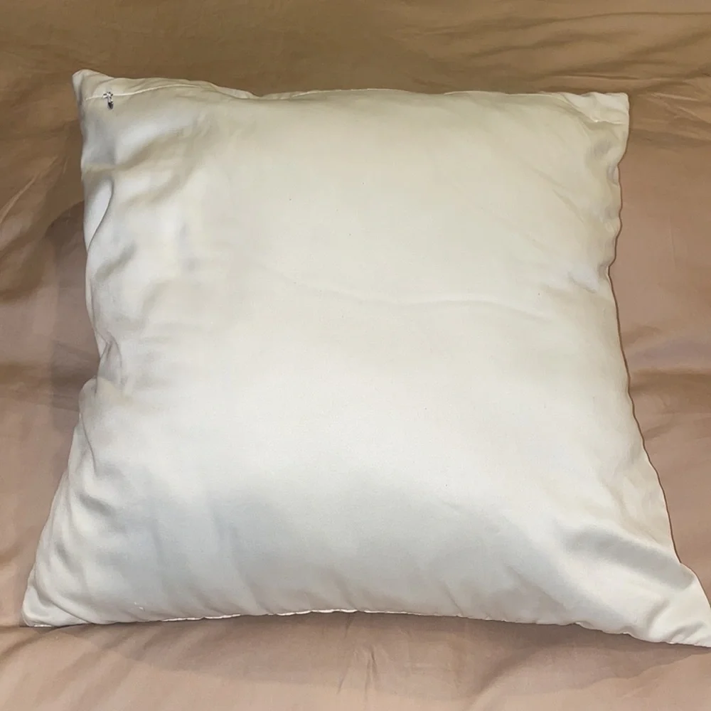 Simply Vera Vera Wang White Throw Pillow